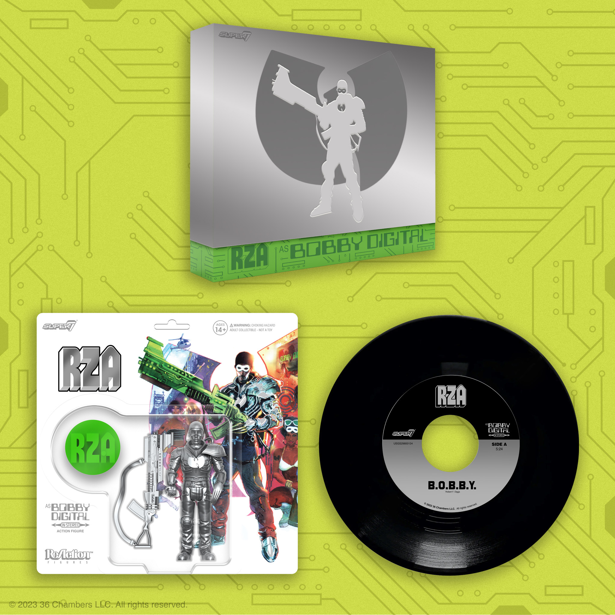 RZA 7枚セット BOBBY DIGITAL WU-TANG CLAN RZA - Bobby Digital In Stereo (25th Anniversary Package) CD – Wu