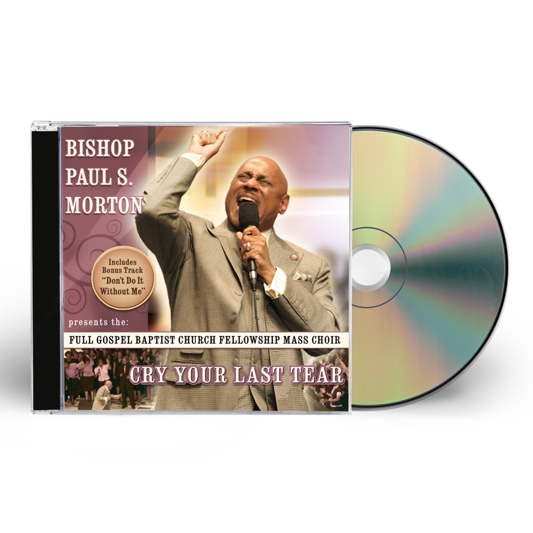 Bishop Paul S Morton Cry Your Last Tear CD MNRK Heavy Nashville Gospel Merchandise