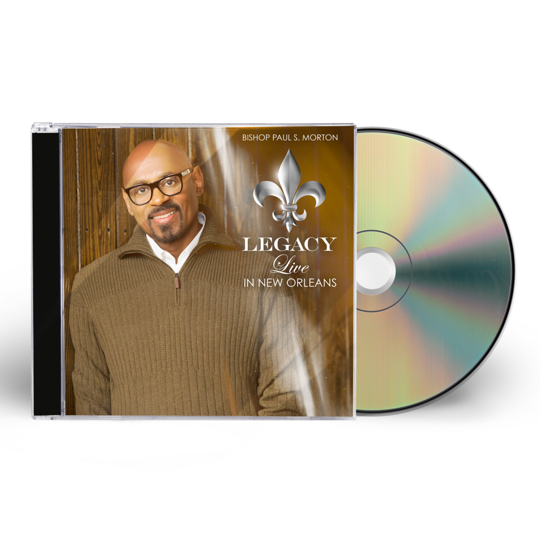 Bishop Paul S Morton Legacy Live In New Orleans CD MNRK Heavy Nashville Gospel Merchandise