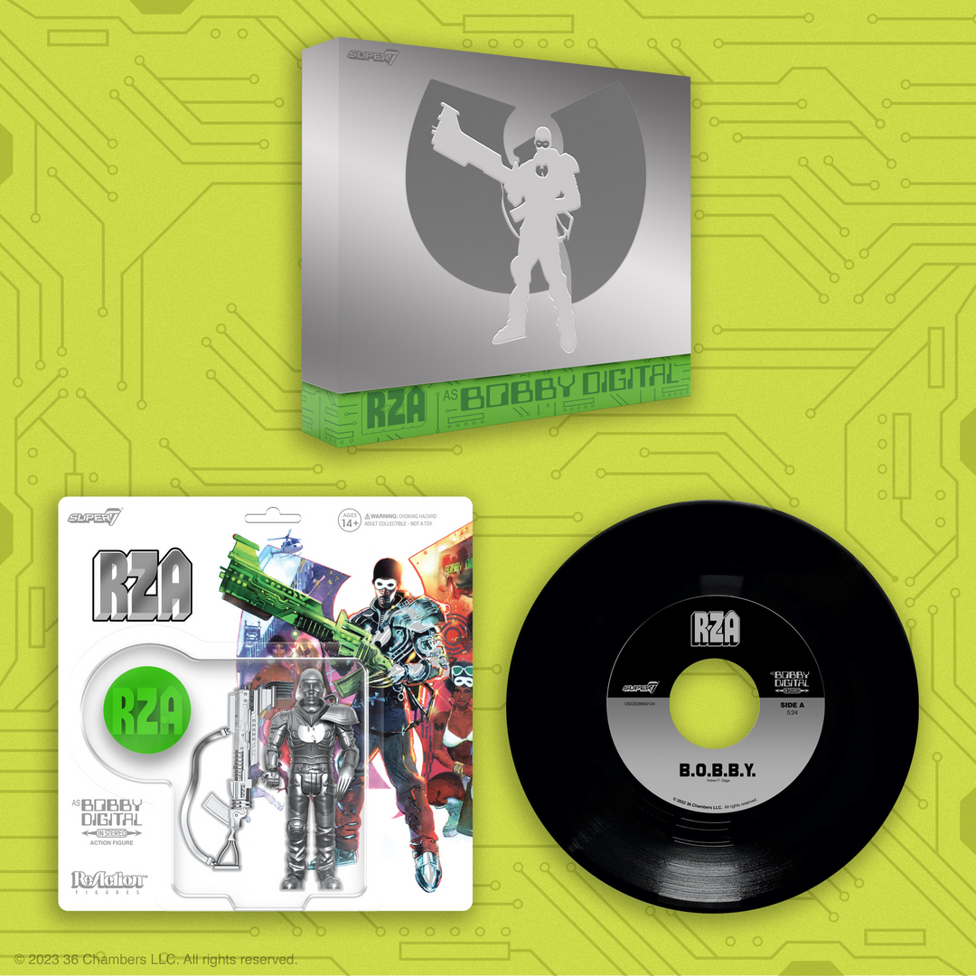 Shop Officially Licensed RZA Bobby Digital Merch | ReAction Figure Shop Officially Licensed RZA Bobby Digital Merch | ReAction Figure