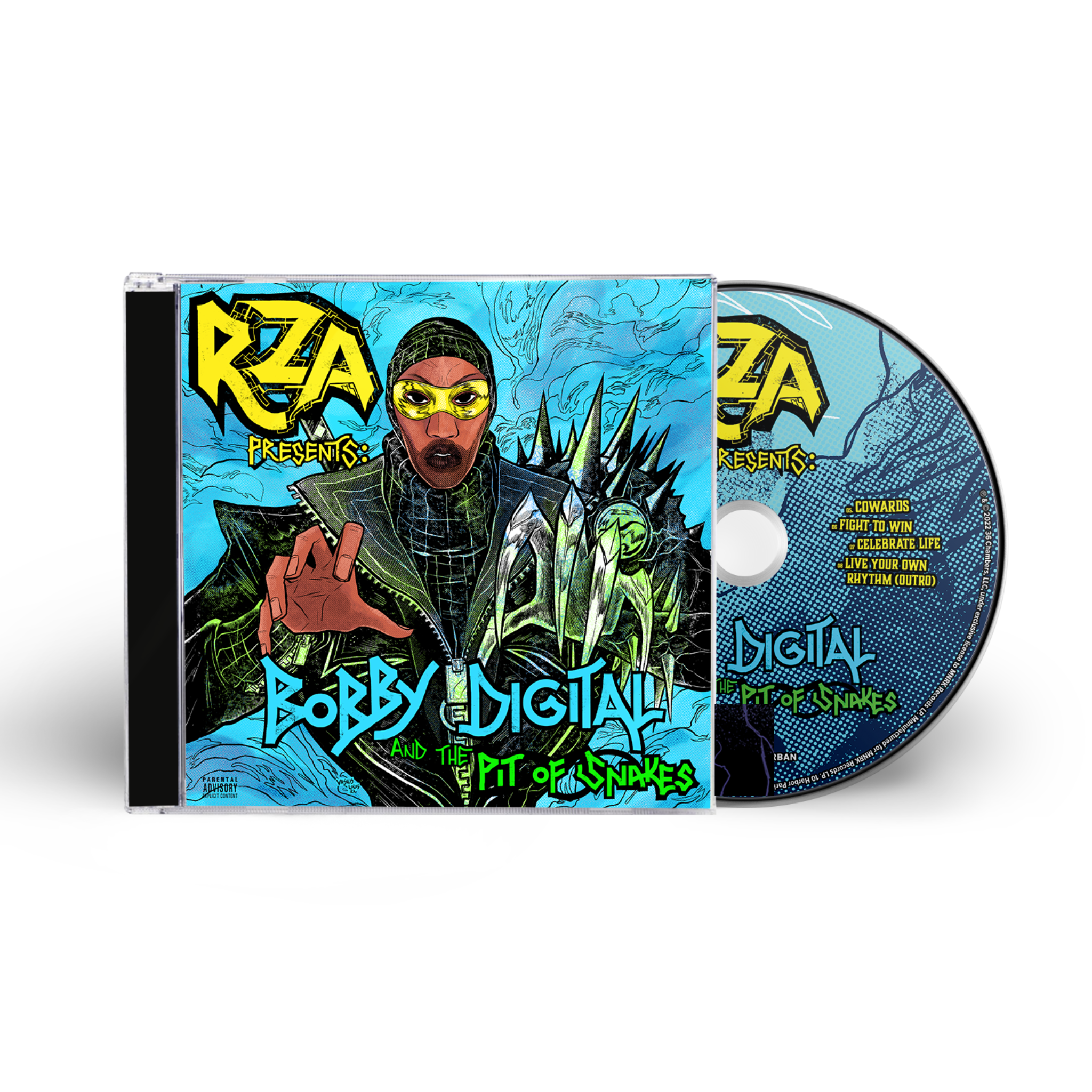 Rza Official Label Store | Bobby Digital & The Pit Of Snakes CD – MNRK ...