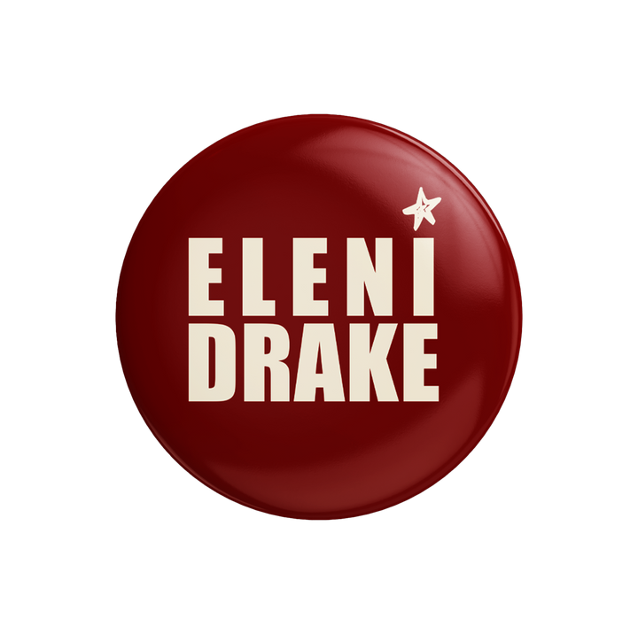 Eleni Drake - Chuck on Vinyl + Black Hat + Pin Bundle