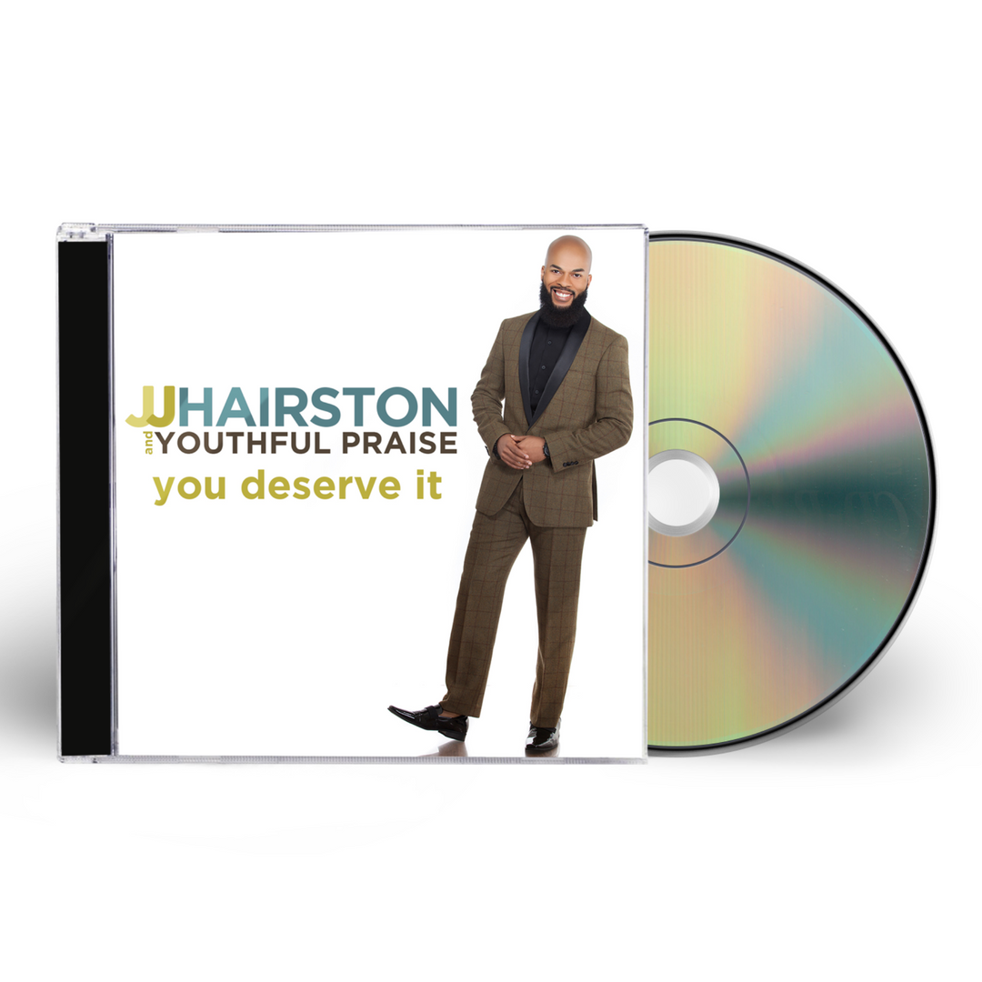 JJ Hairston & Youthful Praise You Deserve It CD MNRK Heavy Nashville Gospel Merchandise