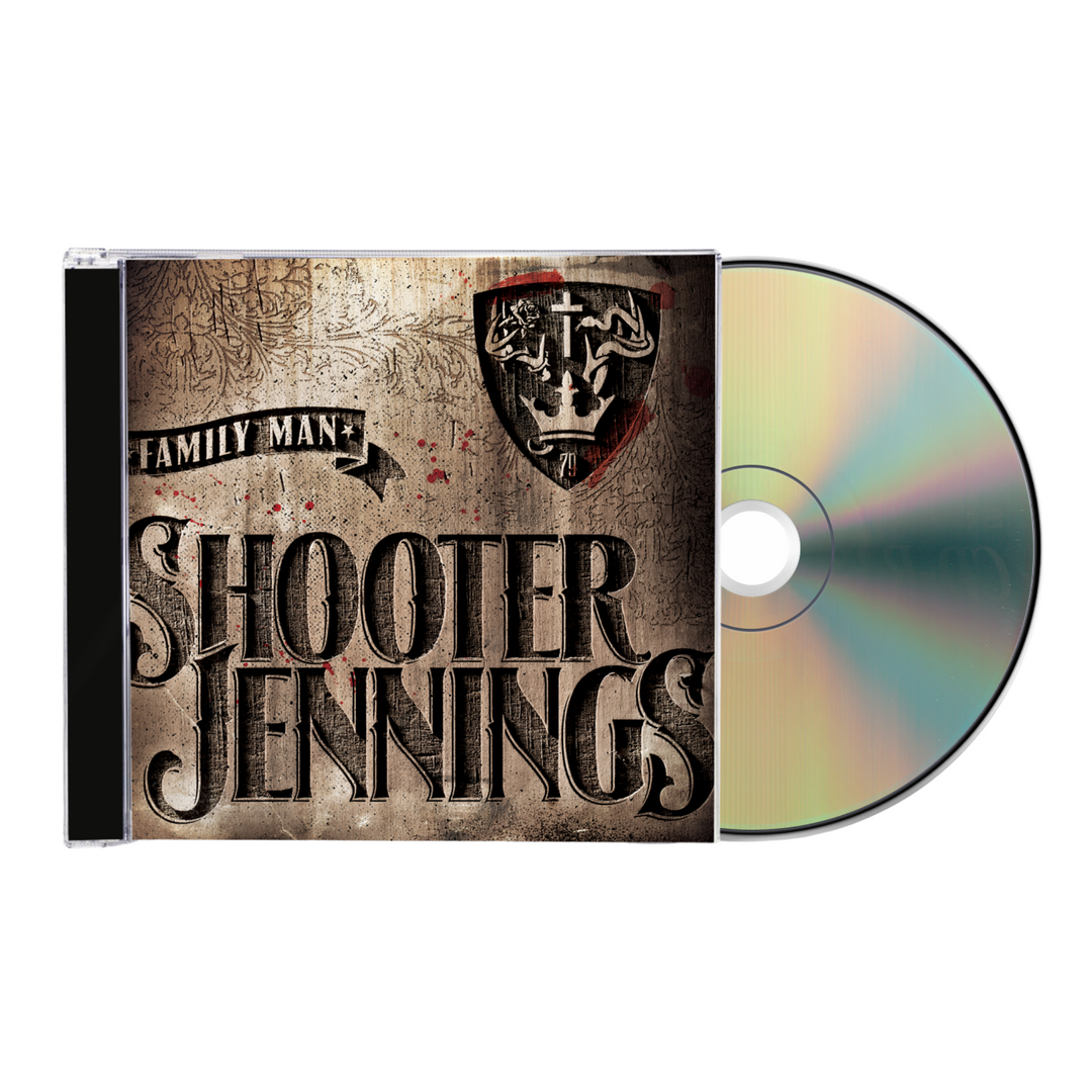 Shooter Jennings Family Man CD Country Rock MNRK Nashville