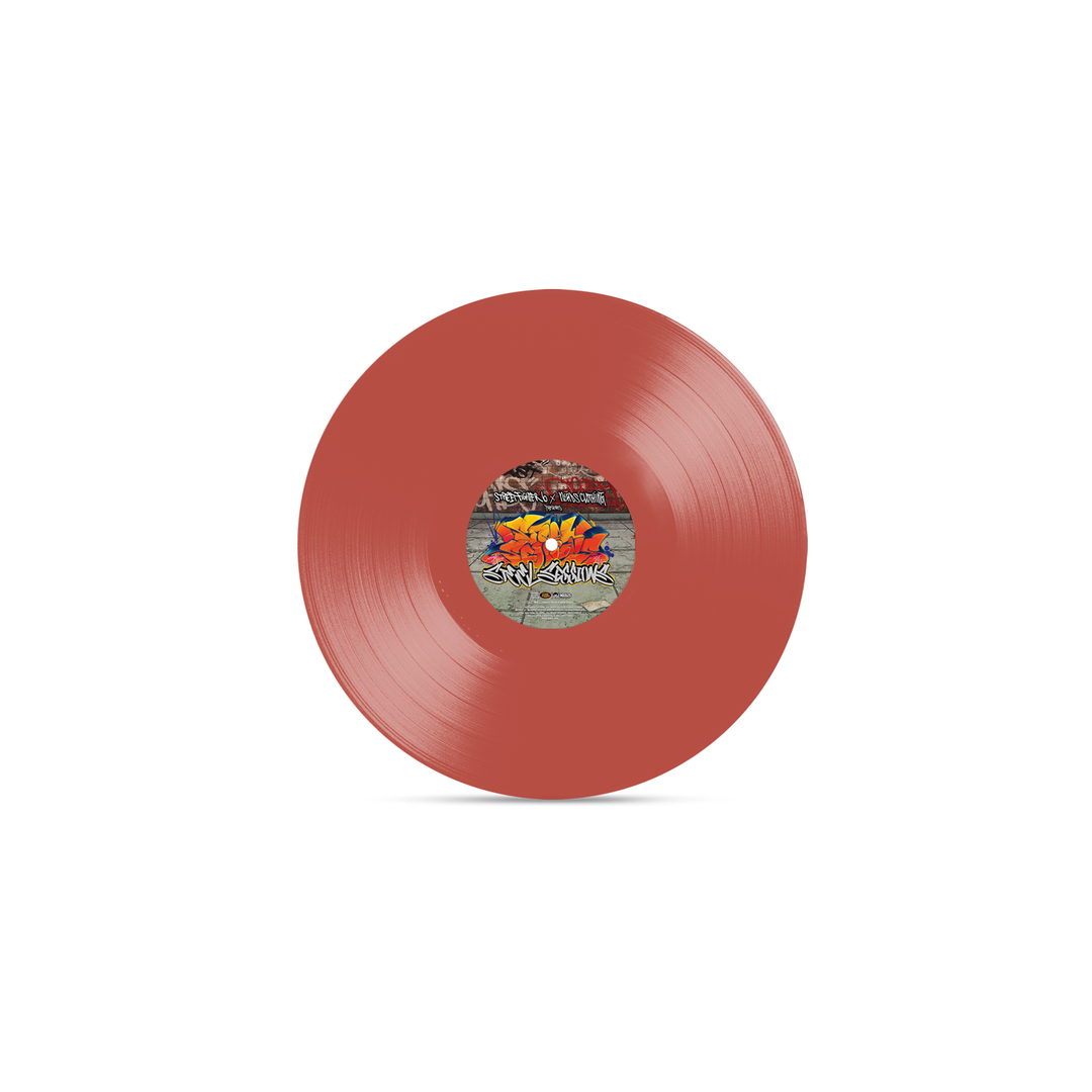 Street Fighter 6 x NERDS Clothing Presents: Steel Sessions Soundtrack on Translucent Red Vinyl