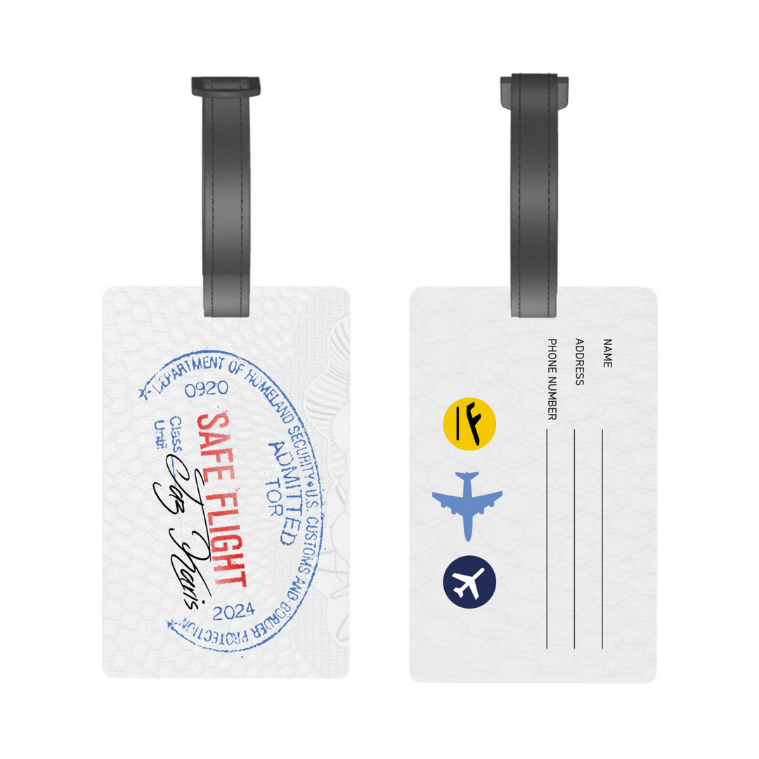 Safe Flight Luggage Tag